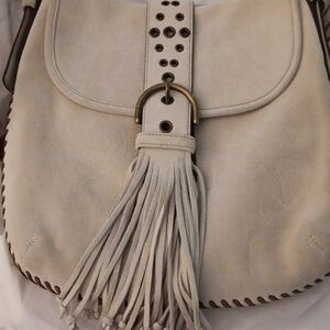 Vintage Coach Suede fringe Hobo/Crossbody Shoulder Bag
